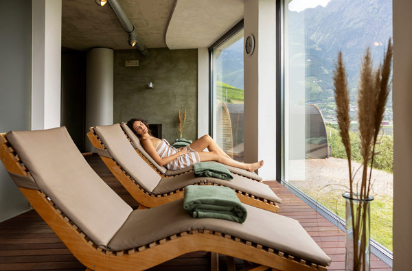 Bio- & Wellnesshotel PAZEIDER**** - Pazeider Merano Hideaway Spa Area Relax Panoramica Var